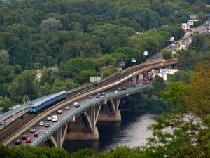 мост метро киев